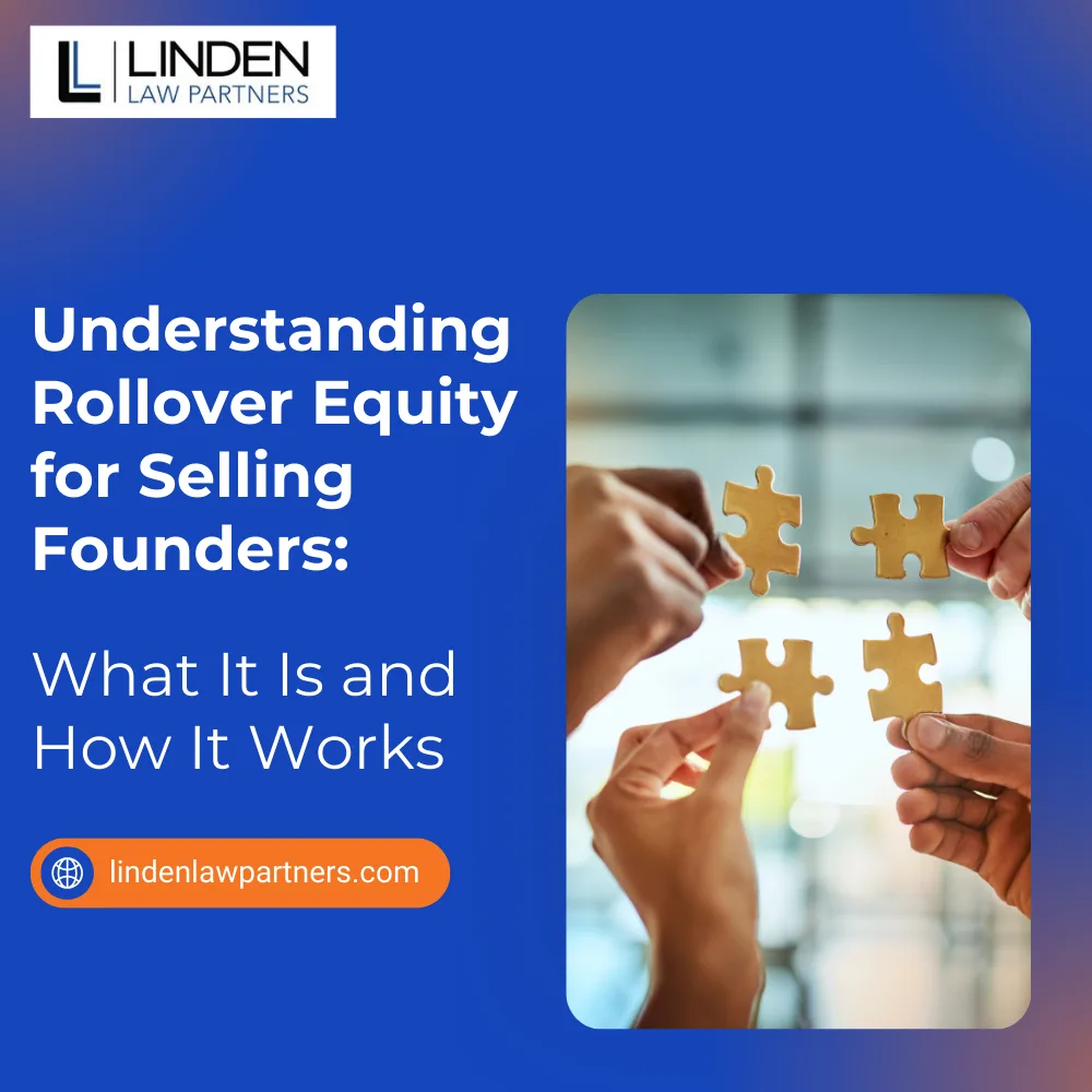 Understanding Rollover Equity for Selling Founders - What it is and How it Works - Linden Law Partners, Denver, CO